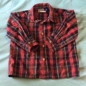 Plaid button up